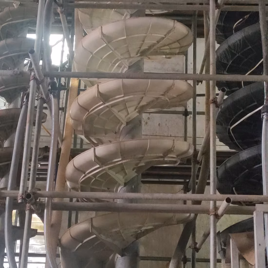Materiale Precuocitore a spirale